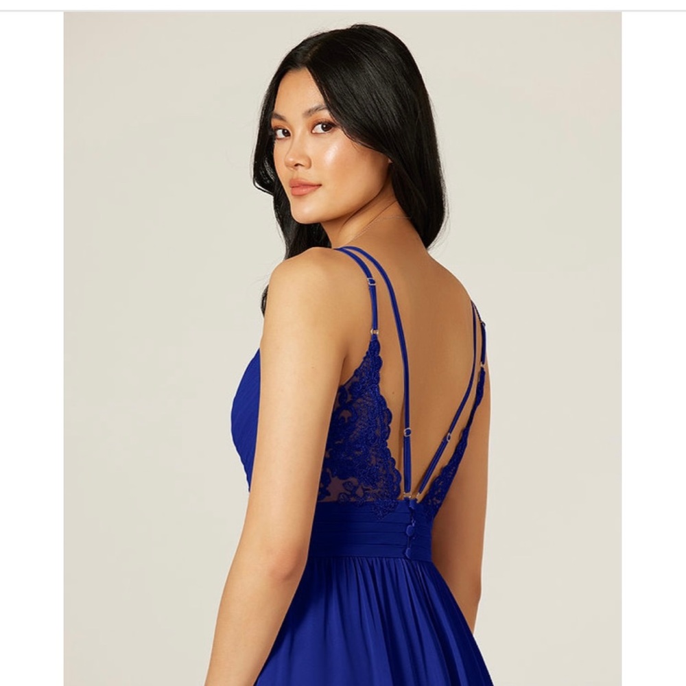 Azazie Blake Bridesmaid Dress in Royal Blue